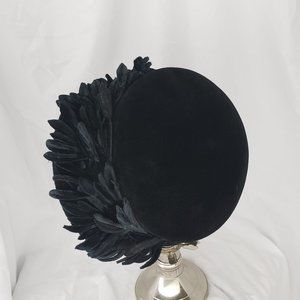 Vintage Velvet Hat-Janyth Roy